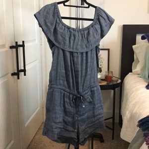 Loft Lightweight denim romper